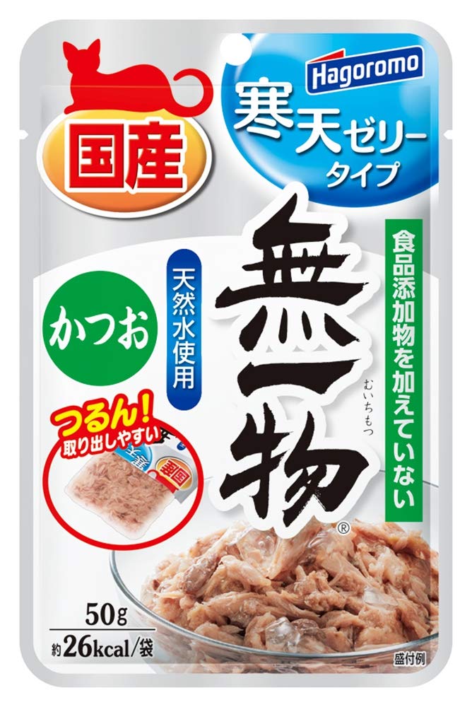 はごろもフーズ 無一物パウチ寒天ゼリータイプかつお 50g 12個の商品画像