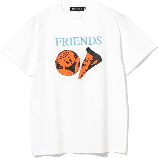 Amazon ビームス Beams 半袖プリントtシャツ Mr Porter Beams T Hikaru Matsubara Tシャツ Friends メンズ Tシャツ カットソー 通販
