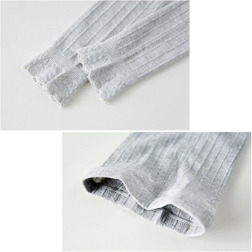 BOOPH 4 Pack Girls Legging Tight Flared Lace Footless Knitted Stocking Pant 1-9T: Clothing