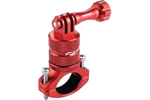 Xtahdge 360 Degree Rotating Bicycle Aluminum Alloy Handlebar Adapter Mount Bicycle Rack Mount Holder for Dragon Touch/REMALI 