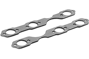 Auto Dynasty Exhaust Manifold Header Gasket Compatible with Express S10 Blazer Silverado Jimmy Savana Sierra 4.3L V6 96-13