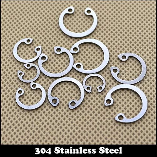 Shop Makes Buying And Selling Ochoos M M22 304 Stainless Steel 304ss Din472 Spring Washer C Type Snap Retaining Ring For Od mm 22mm Internal Bore Shaft Circlip Inner Diameter 25pcs
