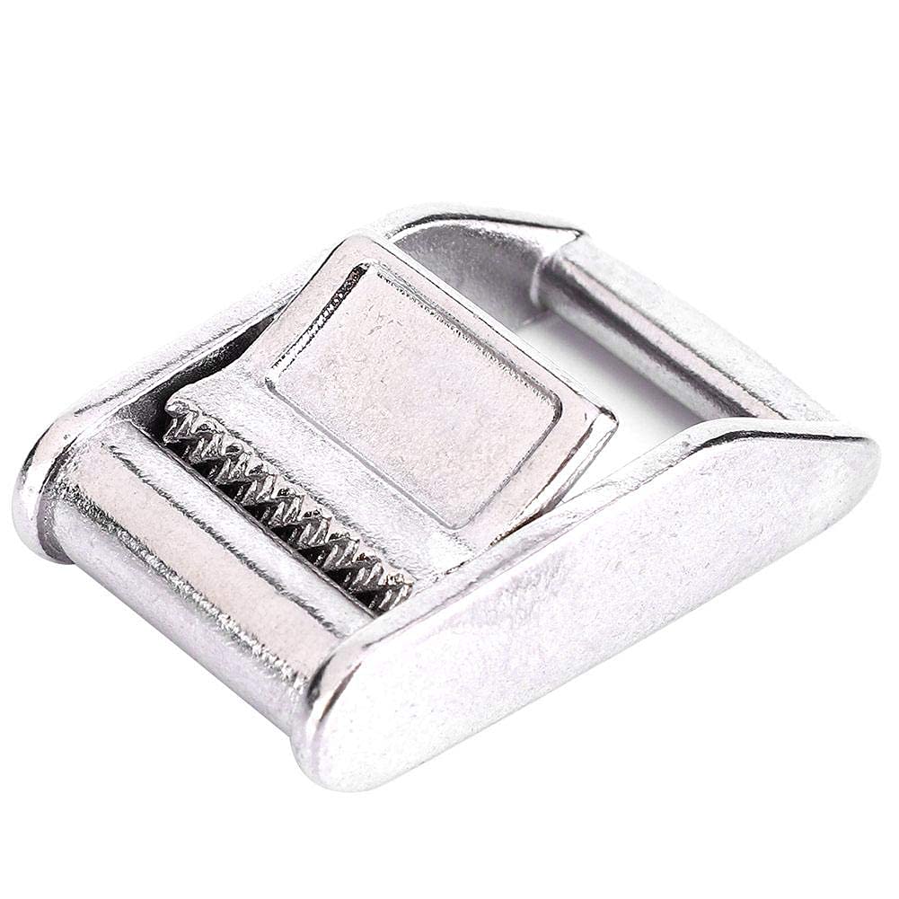 Cam Buckle Stainless Steel Marine Boat Belt Cam buckle Plate for Strap Within 2.5cm Fixing Cam Buckle