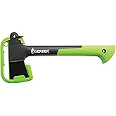 Gerber Gear Freescape Hatchet, Forged Steel Blade Axe with Sheath for Survival, Bushcraft and Camping Gear, Lightweight and D