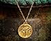 Tree of Life Necklace - Gold Plated Over Sterling Silver Family Tree Necklace For Mom on Gold Filled Chain, Mother's Day Gift. Perfect retirement gift!