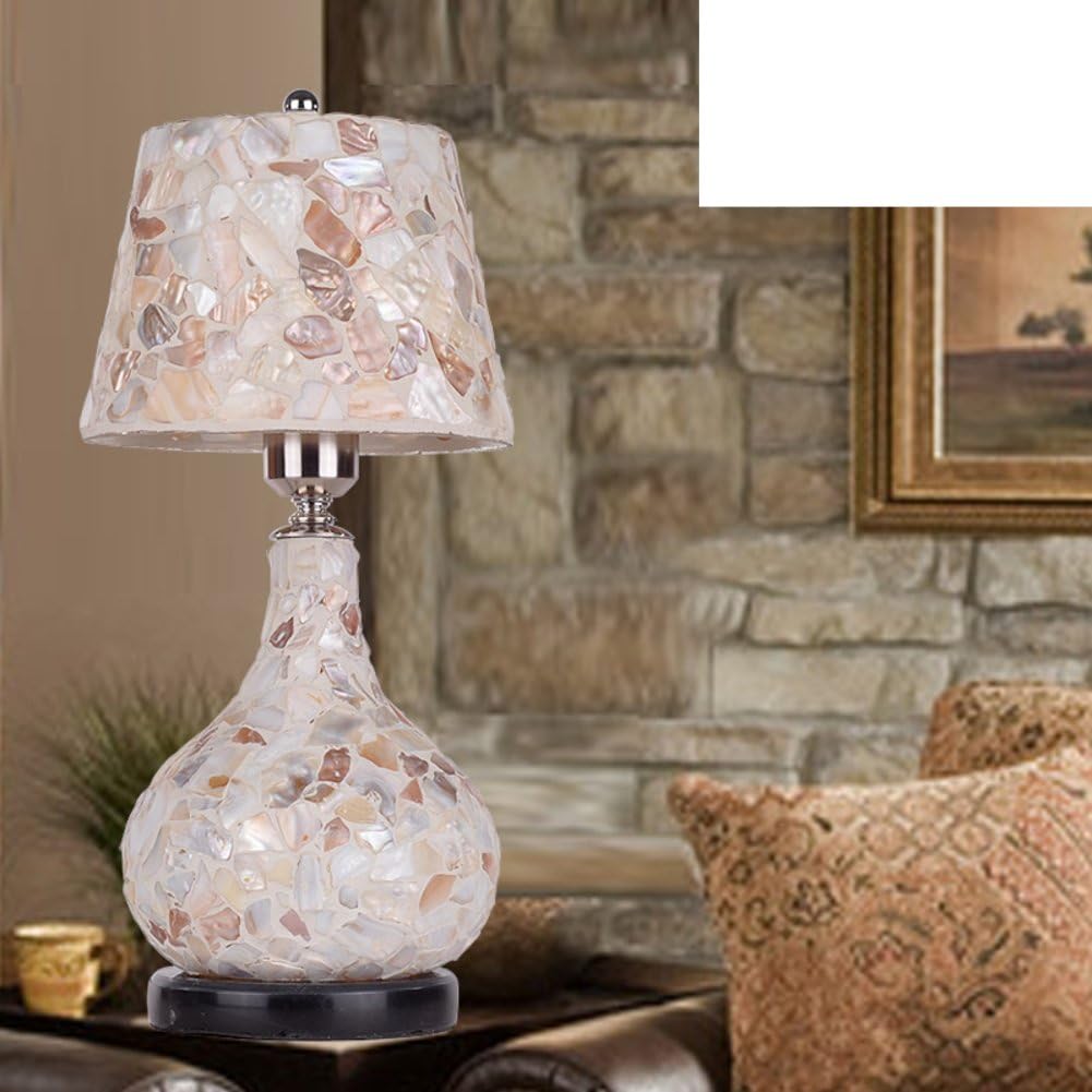 Bohemian Lights/Eastern Mediterranean Desk Lamp/Bedroom,Bedside,Creative, Shell Lamp/Rural,European Style,Eye Protection Desk Lamp