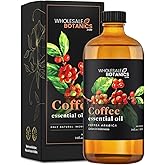 Coffee Essential Oil by Wholesale Botanics - Premium Grade Essential Oil | for Aromatherapy, Soaps, Lotions, & Candles | Vegan & Cruelty Free (16 Fl.Oz.)