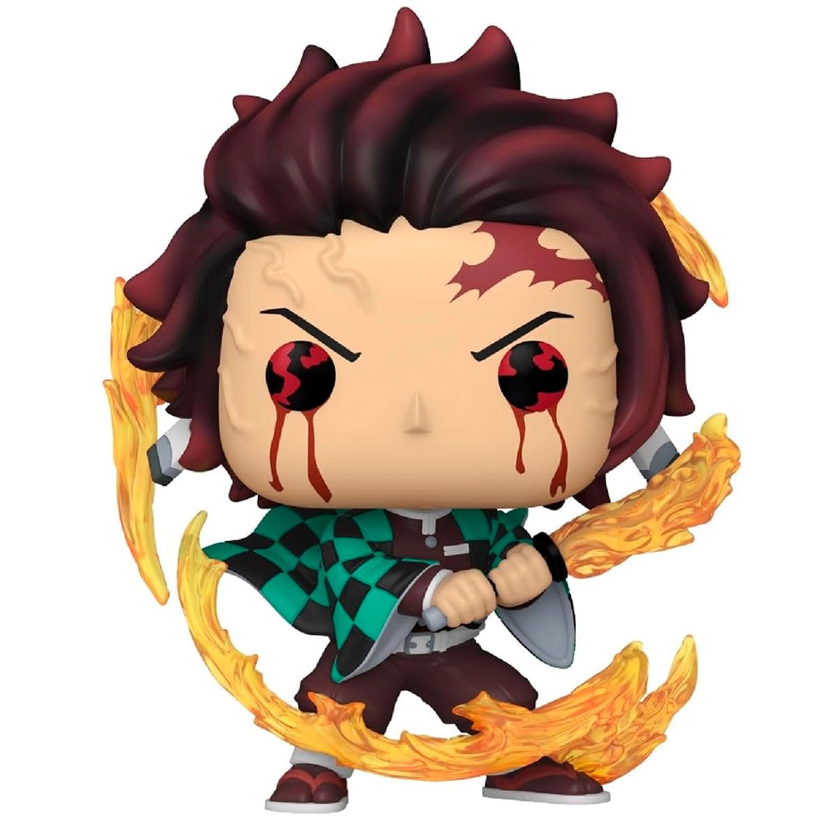 Funko POP! Animation: Demon Slayer - Tanjiro - Sun Breathing - Collectable Vinyl Figure - Gift Idea - Official Merchandise - Toys For Kids & Adults - Model Figure for Collectors and Display