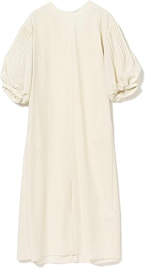 Amazon レイビームス Ray Beams ワンピース バック スリーブ プリーツ ワンピース レディース Ivory One Size ワンピース チュニック 通販