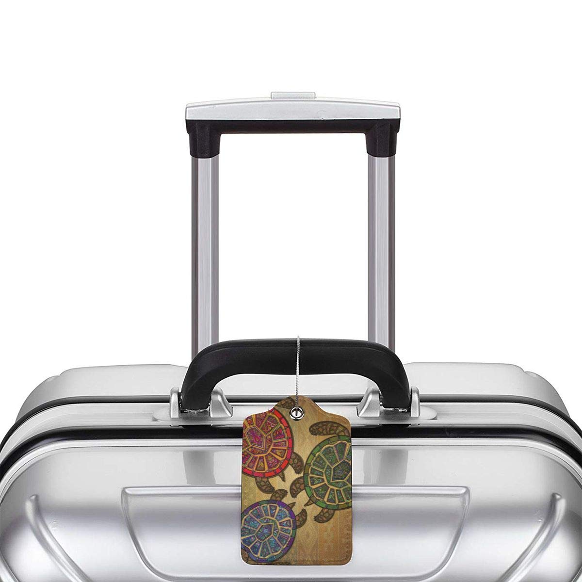 Luggage Tags Leather Luggage Tag Three 