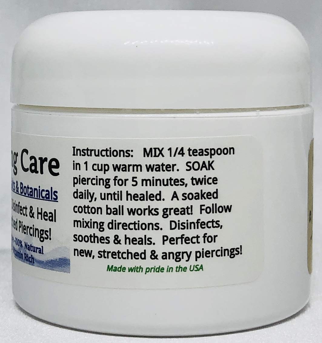 Sea Salt For Piercings