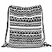 DANUC Gym Sack Bag Drawstring Backpack Sport Bag for Men & Women Dance Camp Travel Beach Backpack