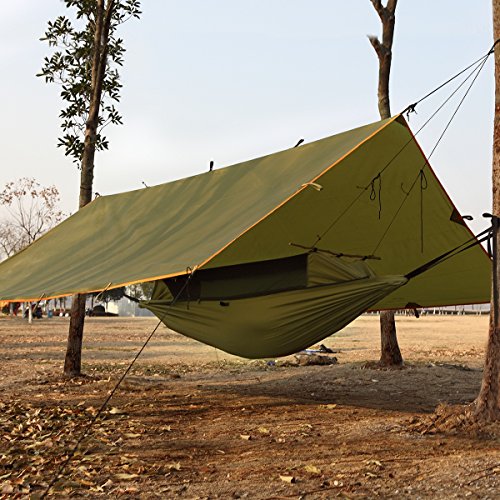 FREE-SOLDIER-Waterproof-Portable-Tarp-Multifunctional-Outdoor-Camping-Traveling-Awning-Backpacking-Tarp-shelter-Rain-Tarp