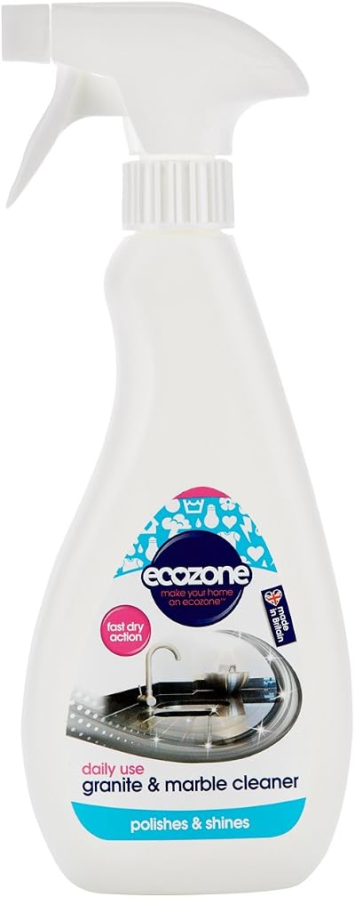 Ecozone Granite and Marble Cleaner 500ml Daily Use Safe Non Toxic