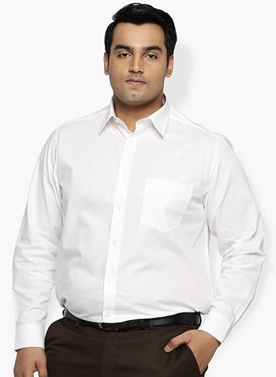 plus size formal shirts