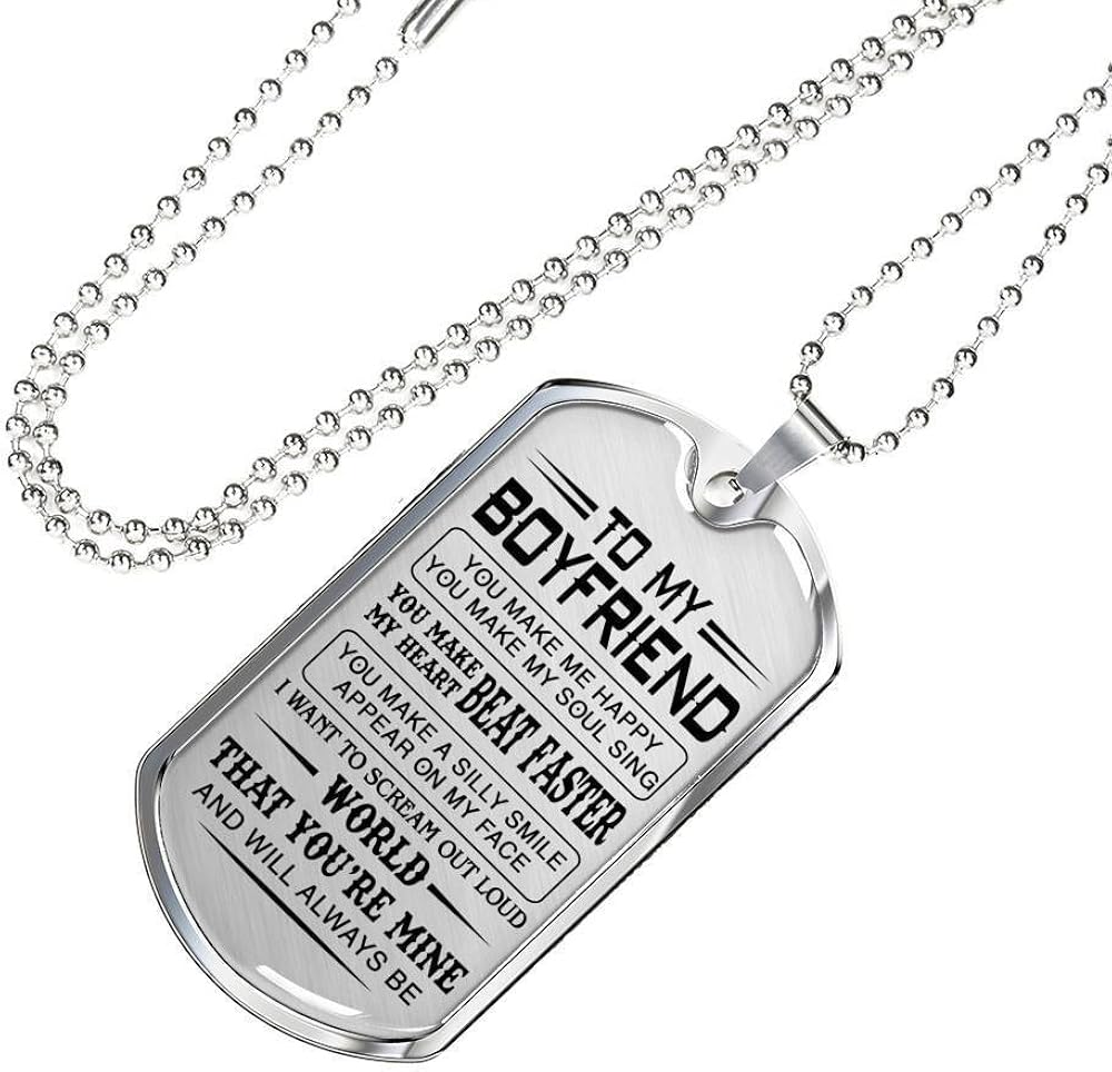 dog tag gift for boyfriend