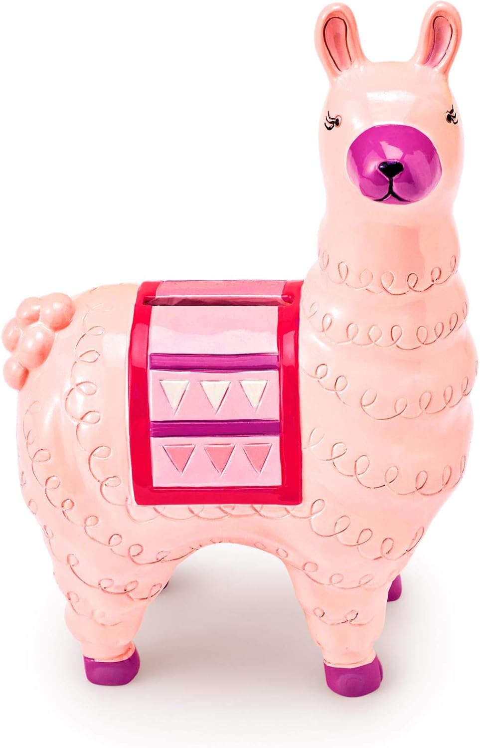 Mousehouse Gifts - Pink Llama Money Box, Llama with Blanket Money Bank for Boys & Girls, 7 x 12 x 19centimeters