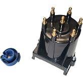 Ignition Distributor Cap &amp; Rotor Kit for GM 4.3L V6 with Delco style ignition. Mercruiser, OMC, Volvo Penta