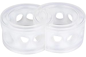 MIYINLA Shock Absorber, 2pc Car Shock Absorber Buffer Spring Bumper Cushion Transparent TPE Type A-F(A+)