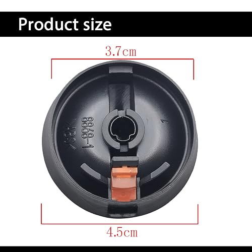 thumbnail image 2 of Replacement HVAC Control Knobs For 2005-2011 Toyota Tacoma - Fan Speed & Temperature Dials (Set) 2 of 7
