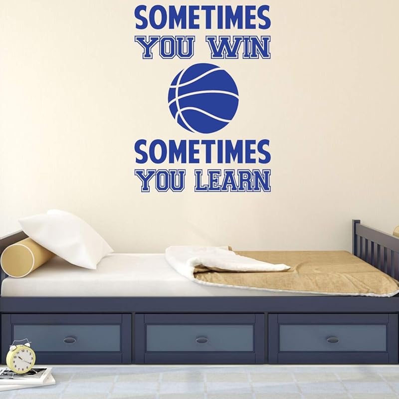 Amazon.com: Basketball Wall Decal - Motivational Sports Quote"Sometimes