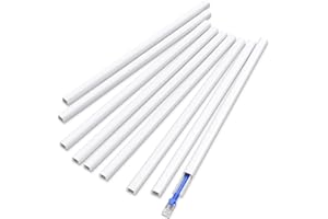 Delamu 128in Cord Hider for 1 Cord, Self-Adhesive Cord Covers for Wires on Wall, Easier Install Wire Covers for Cords on Wall, Cable Wire Hider, Cable Cover Management Raceway, W0.48 H0.3in, White