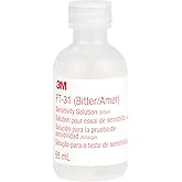 3M FT-31 Replacement Sensitivity Solution for Respirator Qualitative Fit Test Kit, Bitter