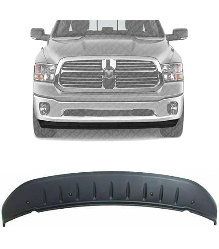 thumbnail image 2 of Front Bumper Lower Valance Air Dam For 1994-2002 Dodge Ram 1500 2500 3500 – Black Plastic, Direct Fit 2 of 5