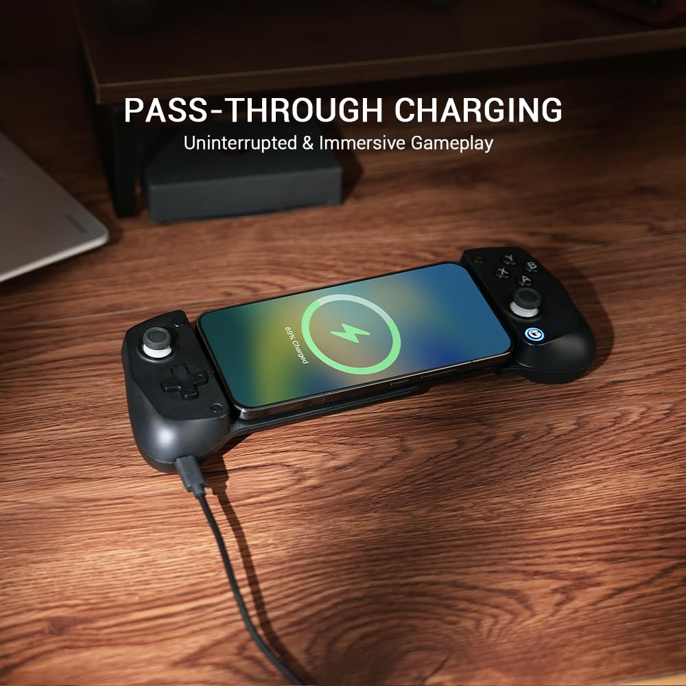 GameSir X5 Lite Mobile Gaming Controller for Android & iPhone 15/16 Series (USB-C), Hall Effect Joystick, Lightweight Ergonomic Phone Controller- Play Genshin Impact & Zenless Zone Zero