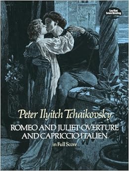 チャイコフスキー: 幻想序曲 「ロメオとジュリエット」、イタリア奇想曲／ドーヴァー社／大型スコア