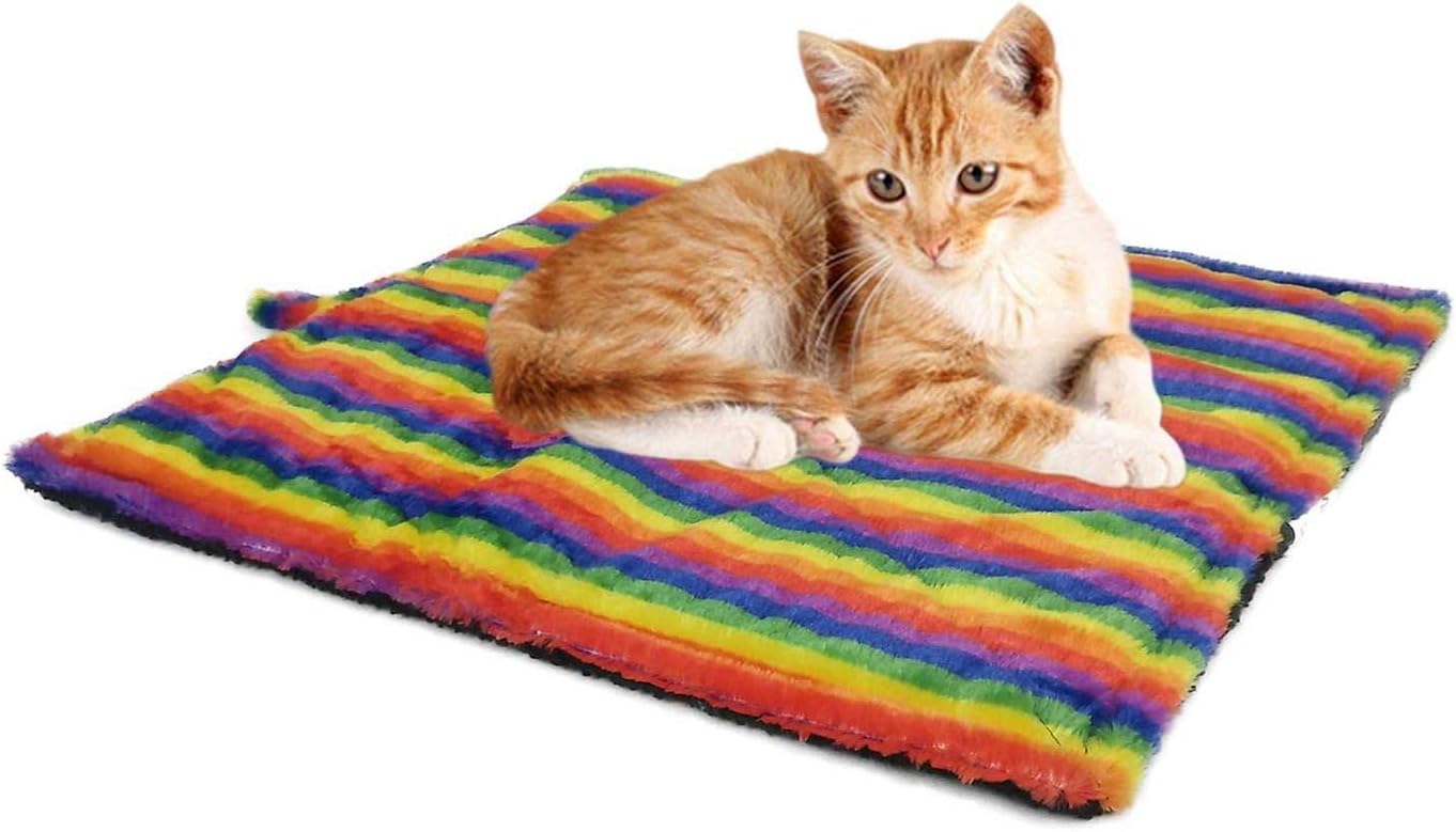 Cat Bed - Purrfect Thermal Cat Mat Leapord Prints (Gray Leopard) : Pet Supplies