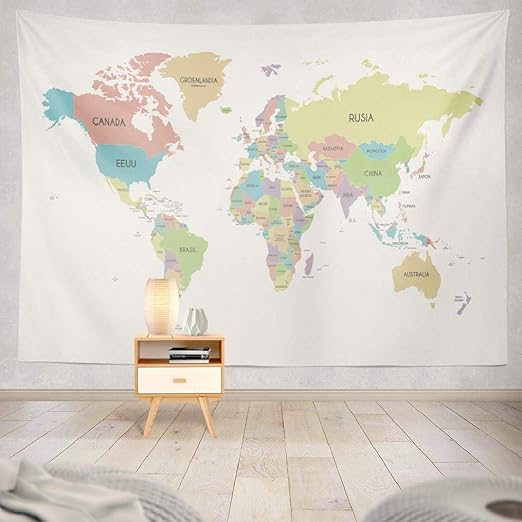 world map wall hanging tapestry Amazon Com World Map Tapestry Map Tapestry World Tapestry Wall world map wall hanging tapestry
