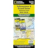 Yellowstone and Grand Teton National Parks [Map Pack Bundle] (National Geographic Trails Illustrated Map)