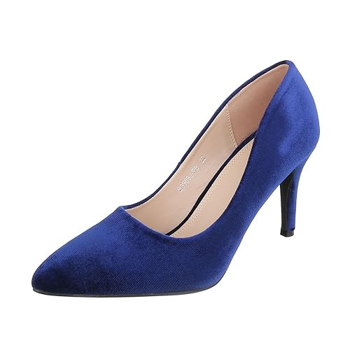 High Heel Damenschuhe Plateau Pfennig-/Stilettoabsatz High Heels Ital-Design Pumps