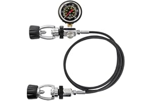 XS Scuba Deluxe Cylinder Equalizer with Braided HP Hose