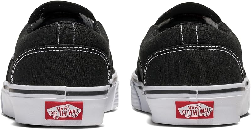 Asher, Sneaker Homme, Noir ((Canvas) Black/White), 45 EU