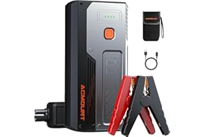 Acmount Jump Starter 4500A, 12V Car Battery Booster Pack (10.0L Gas & 8.0L Diesel Engines), Portable Jump Box with Smart Safe