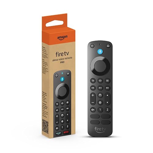 Alexa Voice Remote Pro with remote finder, TV controls and backlit buttons (compatible Fire TV device required)