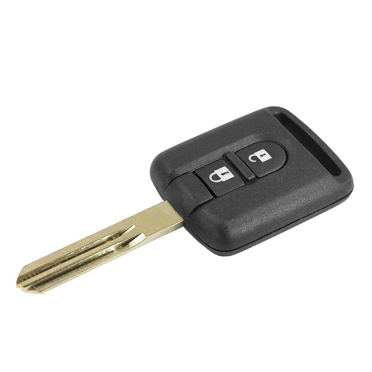 Salpie remote control key cover with blade for Nissan Qashqai X-Trail Microterrano Muro Almera Note Juke