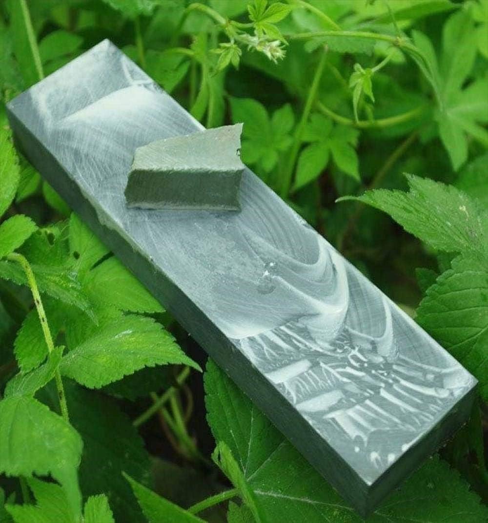 PXLPXL Knife Sharpener Stone，Multi-Purpose Whetstone 3000/5000grit Ultra-fine Natural Whetstone, Japanese Bluestone Sharpener