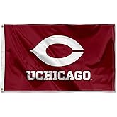 College Flags & Banners Co. Chicago Maroons Wordmark Large Grommet Banner Flag