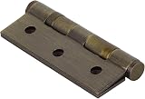Decoranddecor Door Hinges Internal Fire Rated 3in 76mm Ball Bearing Antique view 3