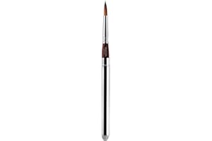Speedball Art Products Escoda Prado Series Artist Watercolor & Acrylic Short Handle Travel Paint Brush, Size 10, Synthetic Sable