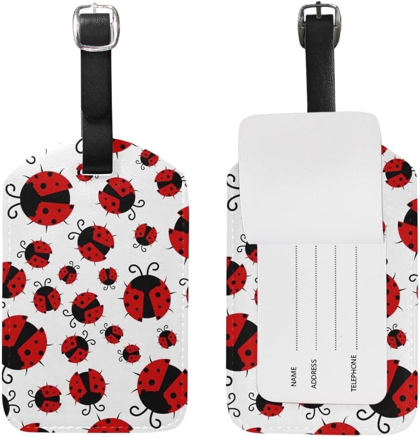 ladybug luggage tag