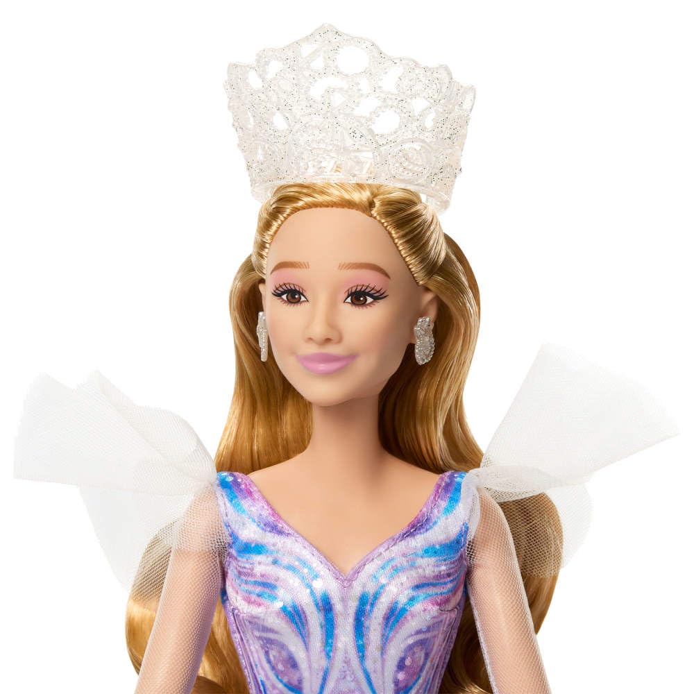 Mattel Universal Pictures' Wicked: for Good Deluxe Glinda Fashion Doll with Removable Outfit & 3 Accessories, Inspired by The Movie