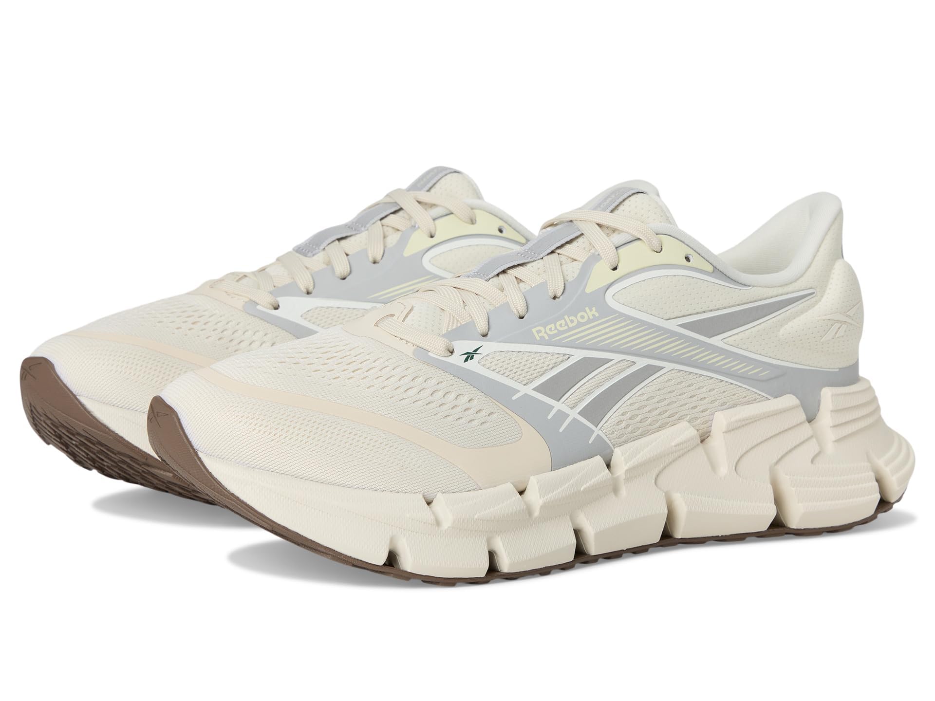 Reebok Men’s Floatzig 2 Running Shoe, Alabaster/Grey 1/Trek Grey, Men’s Size 10.5