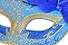 Coxeer Masquerade Mask Venetian Halloween Costume Mask with Feather
