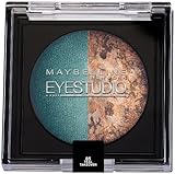 Maybelline New York Eye Studio Color Pearls Marbleized Eyeshadow, Duo Teal Takeover, 0.09 Ounce (Pack of 2)