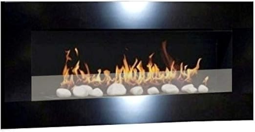 Chimenea de etanol, chimenea de gel, chimenea de pared, diseño Don