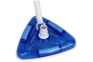 Robelle Kokido K052 Transparent Triangular Vacuum Head for Swimming Pools
